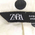 ザラ ZARA ドット柄 レーヨンナイロン シャツ レディース import:S