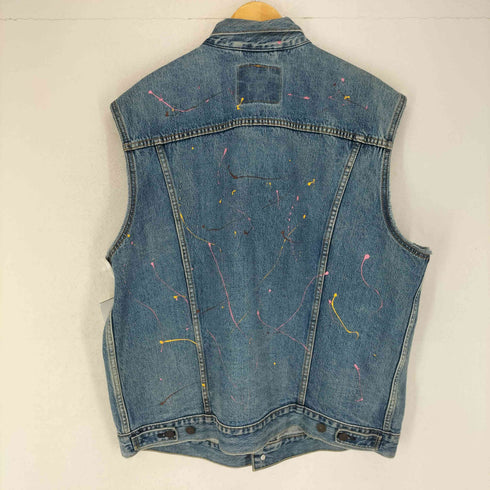 リーバイス Levis ペイント加工 デニムベスト メンズ JPN:XXL