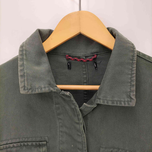 ザラ ZARA ミリタリージャケット フラップポケット メンズ