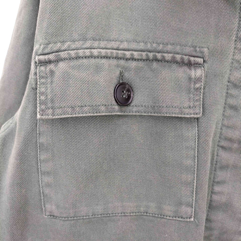 ザラ ZARA ミリタリージャケット フラップポケット メンズ