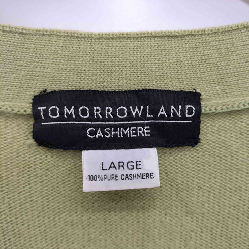 トゥモローランド TOMORROWLAND 1994AW OLD カシミヤ100 Vネックカーディガン メンズ JPN:L