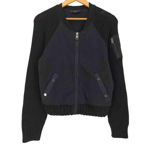 ディーゼル DIESEL ニットドッキング ジップアップジャケット レディース