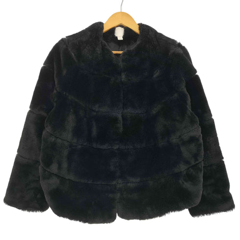 エイチアンドエム H&M ショート ファージャケット レディース import:S
