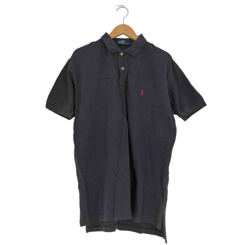 ポロバイラルフローレン Polo by RALPH LAUREN ポニー刺繍 鹿の子 ポロシャツ メンズ import:L