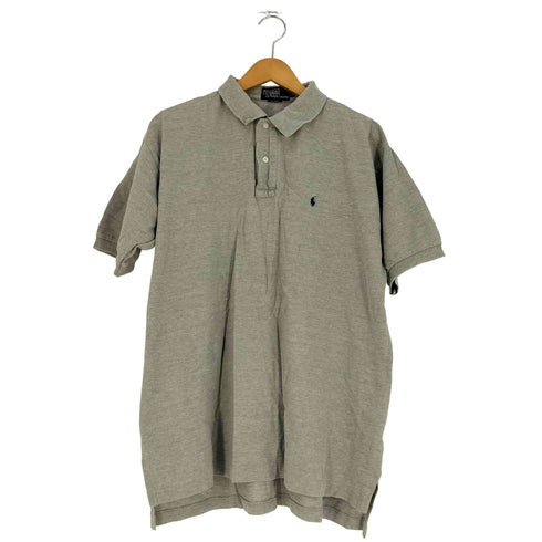 ポロバイラルフローレン Polo by RALPH LAUREN ポニー刺繍 鹿の子 ポロシャツ メンズ import:L
