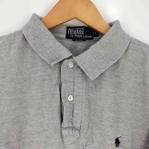 ポロバイラルフローレン Polo by RALPH LAUREN ポニー刺繍 鹿の子 ポロシャツ メンズ import:L