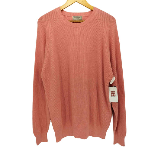 ポールスチュアート Paul Stuart コットンクルーネックニットセーター メンズ import:XL
