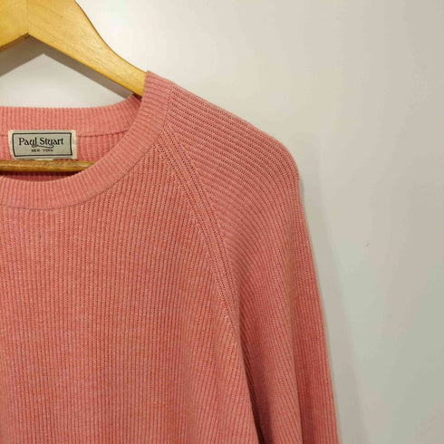 ポールスチュアート Paul Stuart コットンクルーネックニットセーター メンズ import:XL