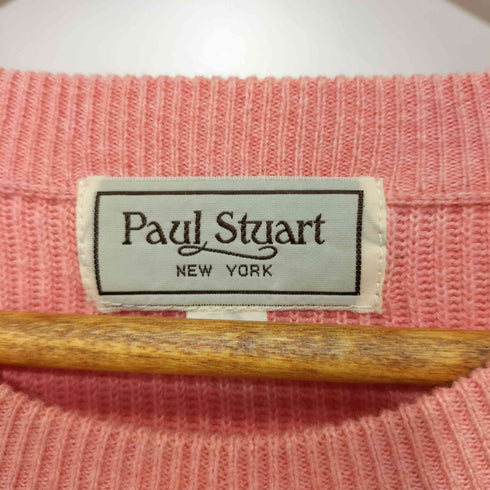 ポールスチュアート Paul Stuart コットンクルーネックニットセーター メンズ import:XL