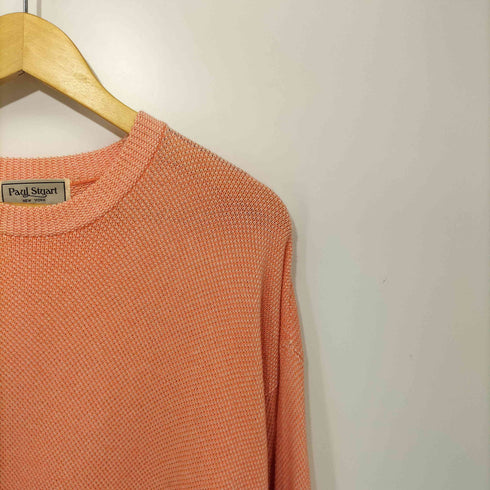 ポールスチュアート Paul Stuart コットンクルーネックニットセーター メンズ import:XL
