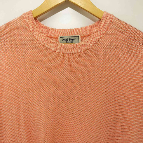 ポールスチュアート Paul Stuart コットンクルーネックニットセーター メンズ import:XL