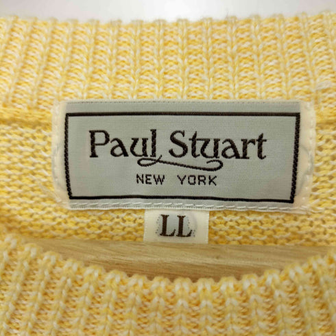 ポールスチュアート Paul Stuart コットンクルーネックニットセーター メンズ import:XL