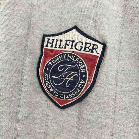 トミーヒルフィガー TOMMY HILFIGER ロゴワッペン ポロシャツ メンズ import:L