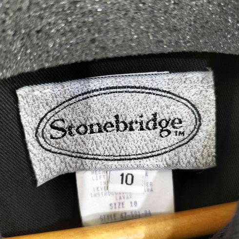 STONEBRIDGE 総柄プリーツワンピースジャケット レディース 10