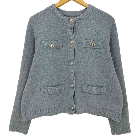 エイチアンドエム H&M テクスチャードニットカーディガン レディース import:M