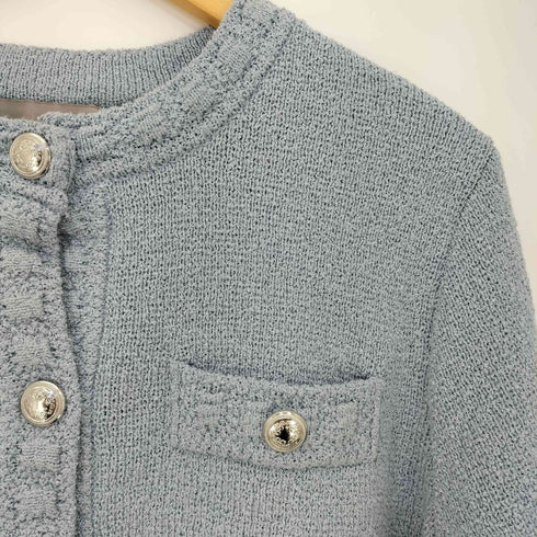 エイチアンドエム H&M テクスチャードニットカーディガン レディース import:M