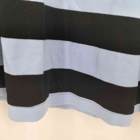 ラコステライブ Lacoste Live Striped Cotton Dress ボーダーワンピース レディース L