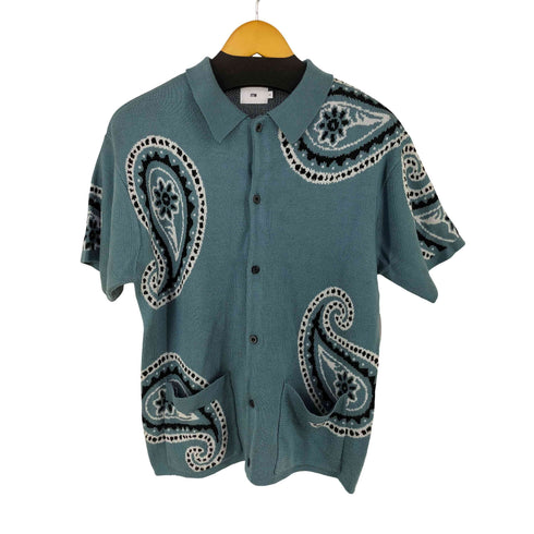 エフティダブリュー フォーザウィーケンド FTW / FOR THE WEEKEND PATTERN KNIT S/S SHIRT メンズ JPN:1