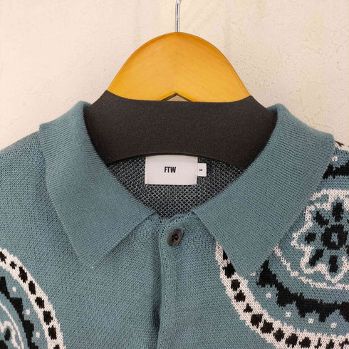 エフティダブリュー フォーザウィーケンド FTW / FOR THE WEEKEND PATTERN KNIT S/S SHIRT メンズ JPN:1