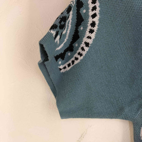 エフティダブリュー フォーザウィーケンド FTW / FOR THE WEEKEND PATTERN KNIT S/S SHIRT メンズ JPN:1