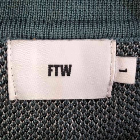 エフティダブリュー フォーザウィーケンド FTW / FOR THE WEEKEND PATTERN KNIT S/S SHIRT メンズ JPN:1