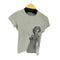 人物プリント クルーネック Tシャツ レディース import:M