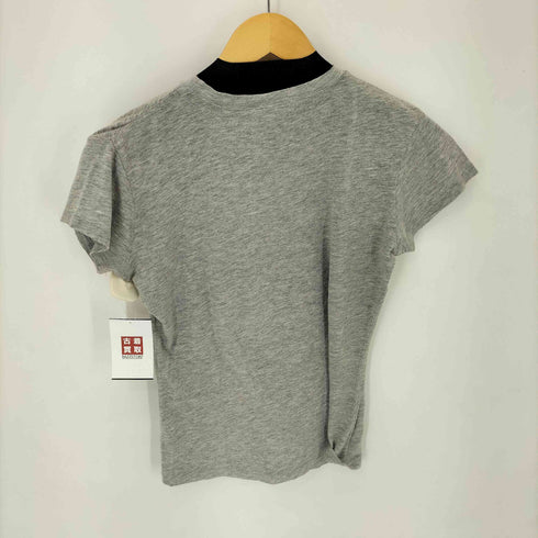人物プリント クルーネック Tシャツ レディース import:M