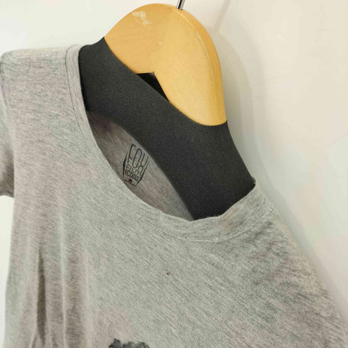 人物プリント クルーネック Tシャツ レディース import:M
