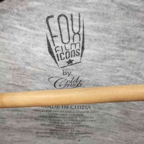 人物プリント クルーネック Tシャツ レディース import:M
