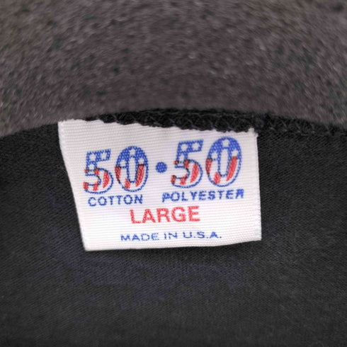 90S USA製 プリント クルーネック Tシャツ メンズ import:L