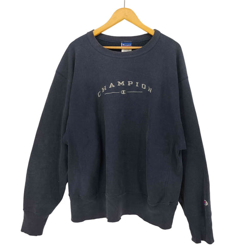 チャンピオン Champion 00s USA製 REVERSE WEAVE リバースウィーブ アーチロゴ クルーネックスウェット メンズ XL