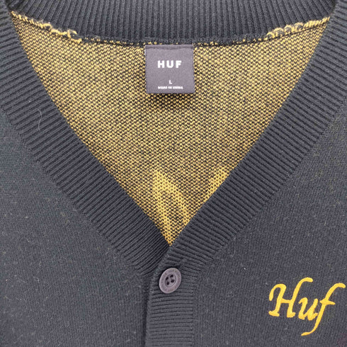 ハフ HUF TOTAL ECLIPSE CARDIGAN メンズ L