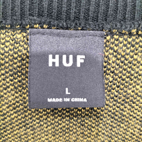 ハフ HUF TOTAL ECLIPSE CARDIGAN メンズ L