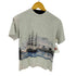 アンビル Anvil 90S USA製 U.S.S CONSTITUTION プリント クルーネック Tシャツ メンズ import:S