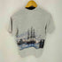 アンビル Anvil 90S USA製 U.S.S CONSTITUTION プリント クルーネック Tシャツ メンズ import:S