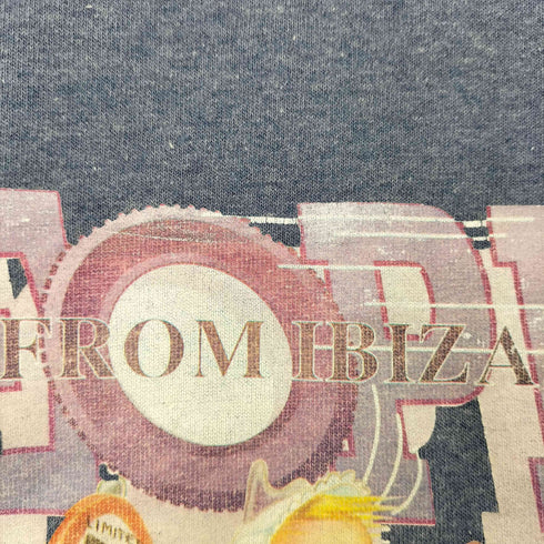 フロントプリント クルーネック Tシャツ メンズ