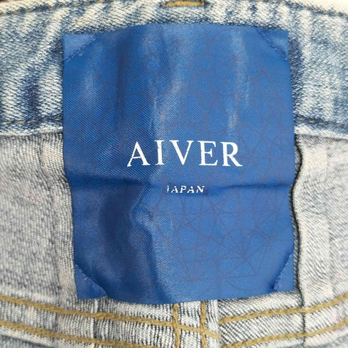 キャスパージョンアイバー CASPER JOHN AIVER 加工 クラッシュデニムパンツ メンズ M