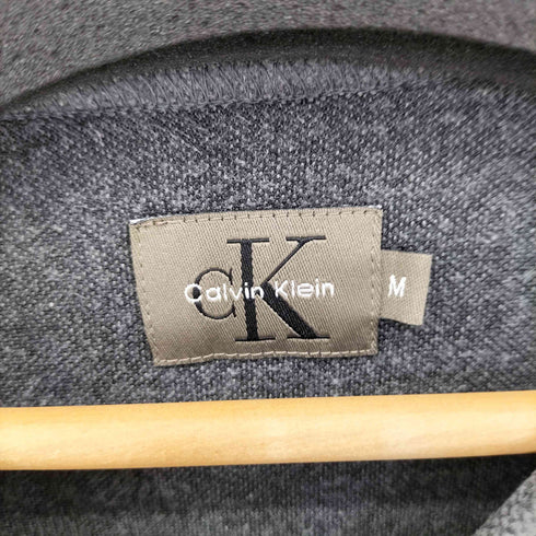 カルバンクライン CALVIN KLEIN Vネック ベロアスウェット メンズ import:M