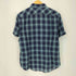ランバンオンブルー LANVIN en Bleu フリル S/S チェックシャツ メンズ EUR:46