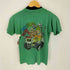 ハンテン HANG TEN 80-90S 両面プリント クルーネック Tシャツ シングルステッチ メンズ