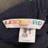 レオナールスポーツ LEONARD SPORT 4P ウエストゴム ロゴ刺繍 タイトスカート ショートスカート レディース