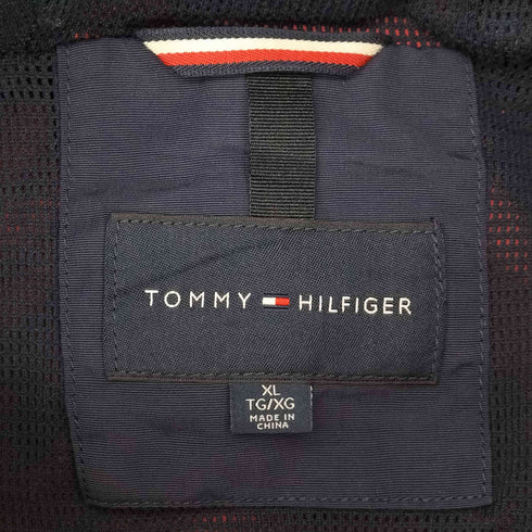トミーヒルフィガー TOMMY HILFIGER 裏地メッシュ フーデッド マウンテンパーカー メンズ JPN:XL