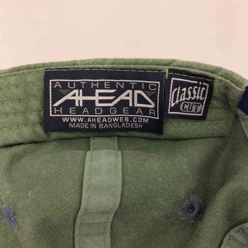 AUTHENTIC AHEAD 2トーン PARADISE ISLNAD BAHAMAS キャップ メンズ