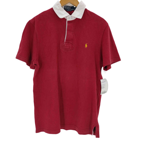 ポロバイラルフローレン Polo by RALPH LAUREN ポニー刺繍 半袖ラガーシャツ メンズ JPN:L