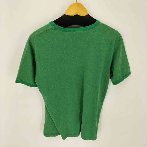 ユーティリティー Utility 90S KEEPIN IT RURAL プリント リンガーTシャツ メンズ import:M