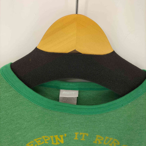 ユーティリティー Utility 90S KEEPIN IT RURAL プリント リンガーTシャツ メンズ import:M