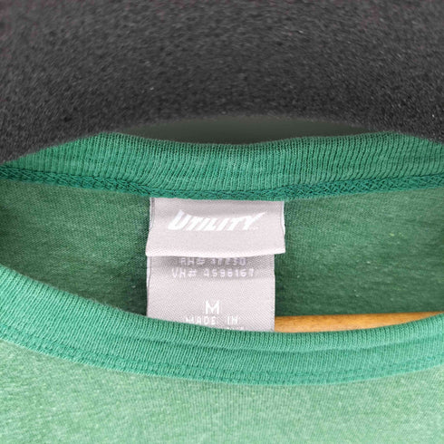 ユーティリティー Utility 90S KEEPIN IT RURAL プリント リンガーTシャツ メンズ import:M