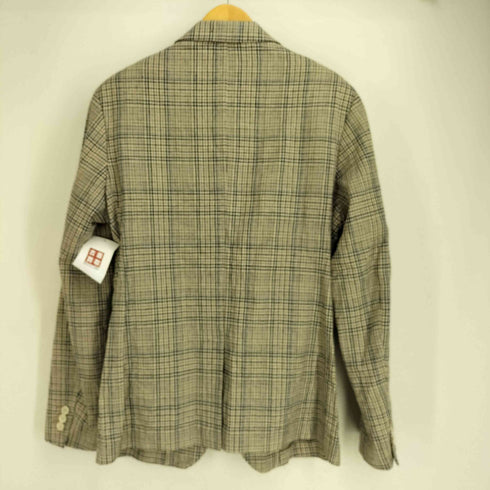 ザラ ZARA チェック柄 2B テーラードジャケット メンズ import:M