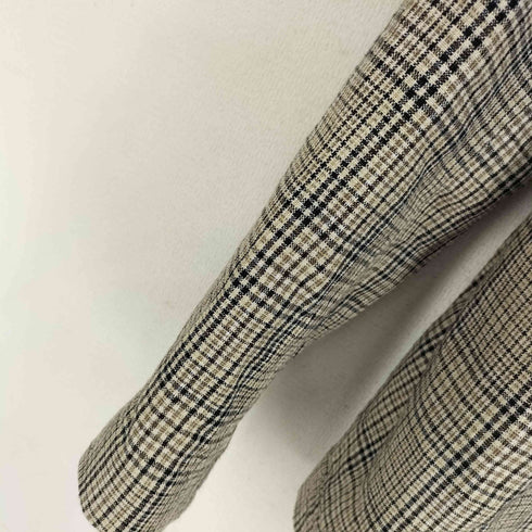 ザラ ZARA チェック柄 2B テーラードジャケット メンズ import:M