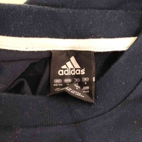 アディダス adidas 00s サッカーチームロゴ刺繍 ナンバリング23 プリント Tシャツ メンズ import:M
